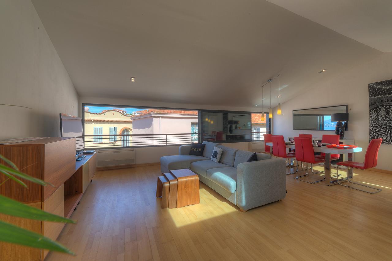 Immogroom - Beautiful Duplex - Sea View - Quiet - Ac - Wifi - Garage Cannes Exterior foto