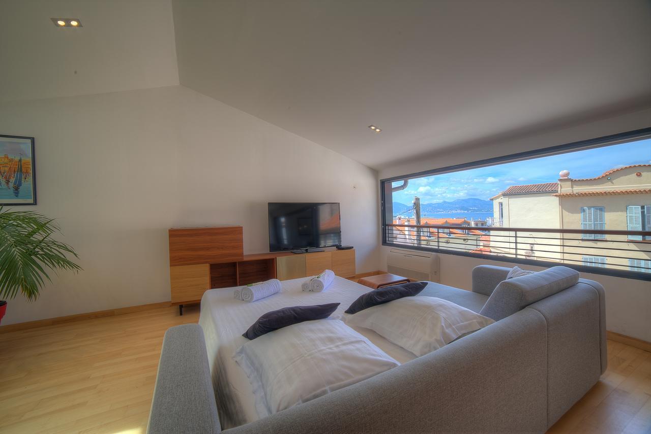 Immogroom - Beautiful Duplex - Sea View - Quiet - Ac - Wifi - Garage Cannes Exterior foto